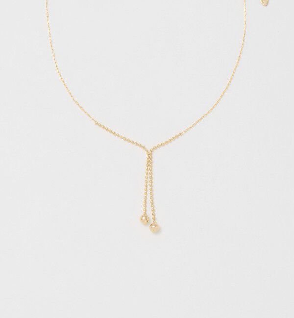 UNITED ARROWS green label relaxing「ボールチェーン コンビネックレス」|ネックレス|GOLD