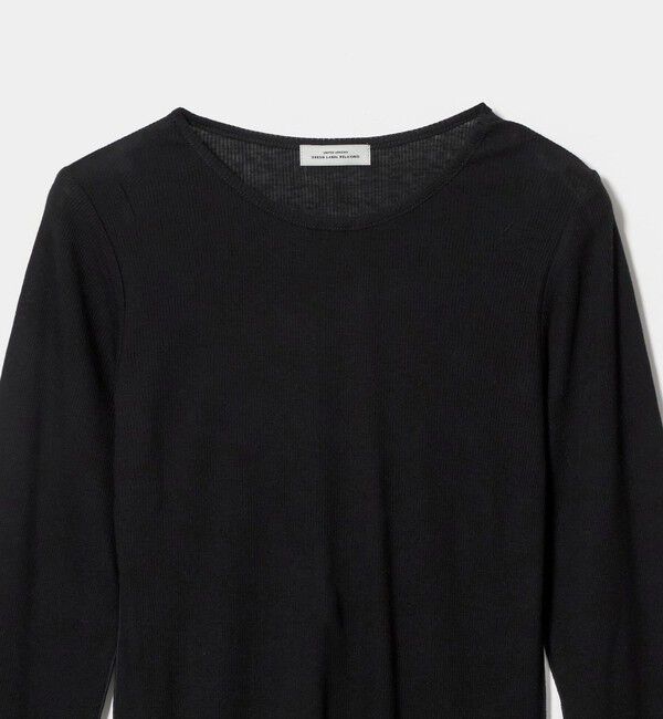 UNITED ARROWS green label relaxing「テレコ ソデ レース プルオーバー」|Tシャツ・カットソー|