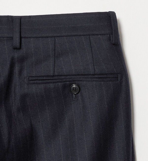 UNITED ARROWS green label relaxing「GLR CLOTH フラノ RLX/RG 2プリーツ スラックス セットアップパンツ」|スラックス|