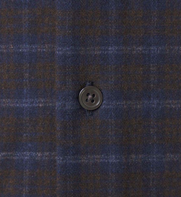UNITED ARROWS green label relaxing「フラノ パターン ジャストルーズ 長袖 シャツ -2WAYストレッチ-」|シャツ・ブラウス|