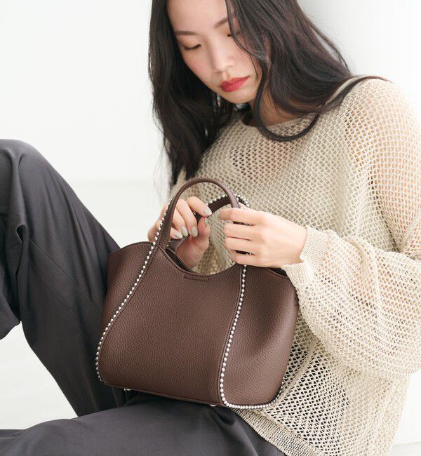 BEAUTY&YOUTH UNITED ARROWS「ボールチェーン ミニトートバッグ -2WAY-」|トートバッグ|