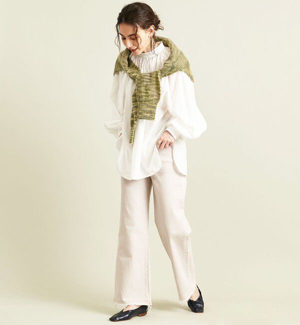 BEAUTY&YOUTH UNITED ARROWS「Vカットステッチ フラットシューズ」|バレエシューズ|