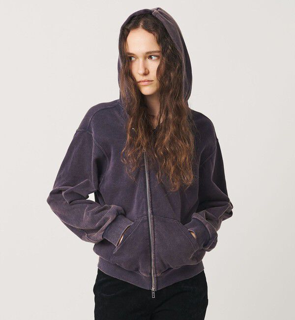 ATTISESSION「＜ATTISESSION＞ヴィンテージライク スウェット ジップフーディー」|カーディガン|NAVY