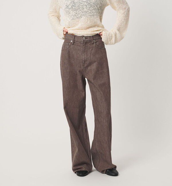 ATTISESSION「＜ATTISESSION＞WIDE DENIM 402 デニムパンツ」|チノ|