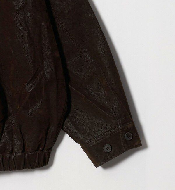 BEAUTY&YOUTH UNITED ARROWS「＜LAYAS＞レザーライク ジップ ブルゾン」|その他|