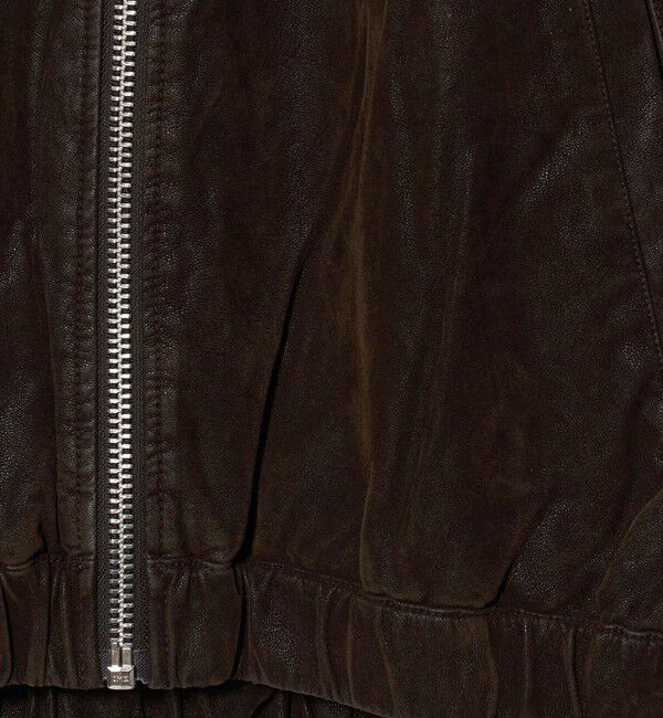 BEAUTY&YOUTH UNITED ARROWS「＜LAYAS＞レザーライク ジップ ブルゾン」|その他|