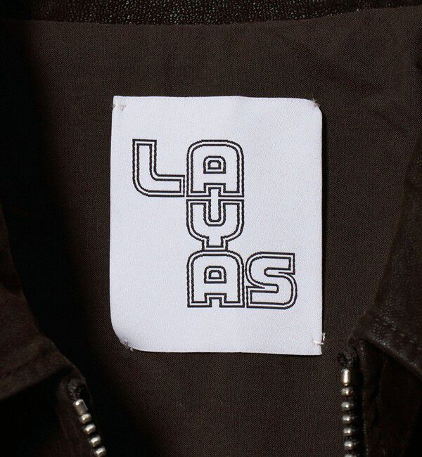 BEAUTY&YOUTH UNITED ARROWS「＜LAYAS＞レザーライク ジップ ブルゾン」|その他|