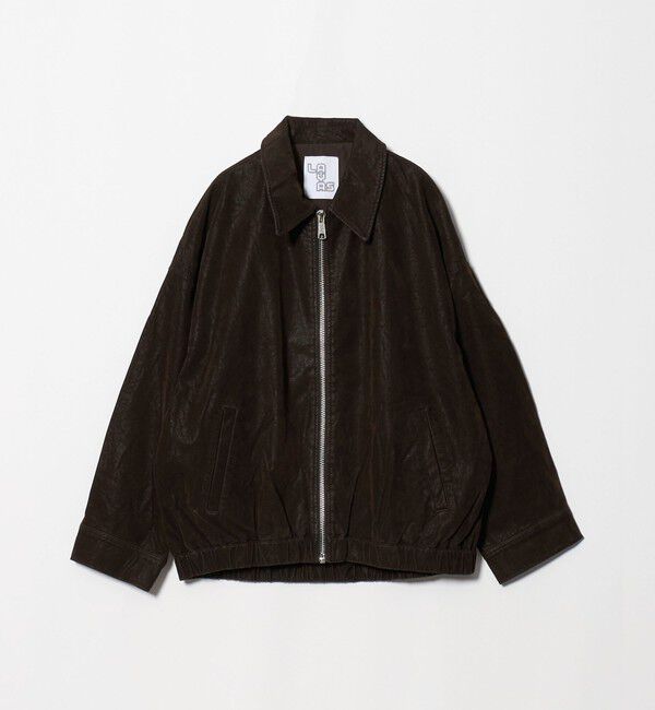 BEAUTY&YOUTH UNITED ARROWS「＜LAYAS＞レザーライク ジップ ブルゾン」|その他|