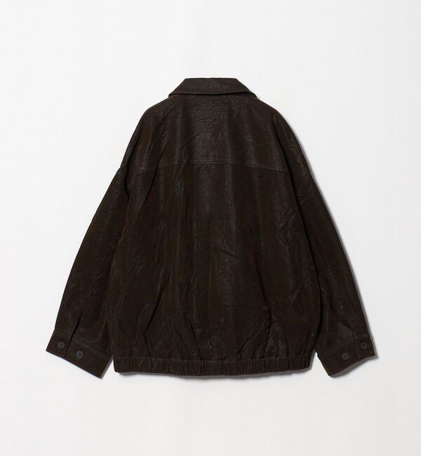 BEAUTY&YOUTH UNITED ARROWS「＜LAYAS＞レザーライク ジップ ブルゾン」|その他|