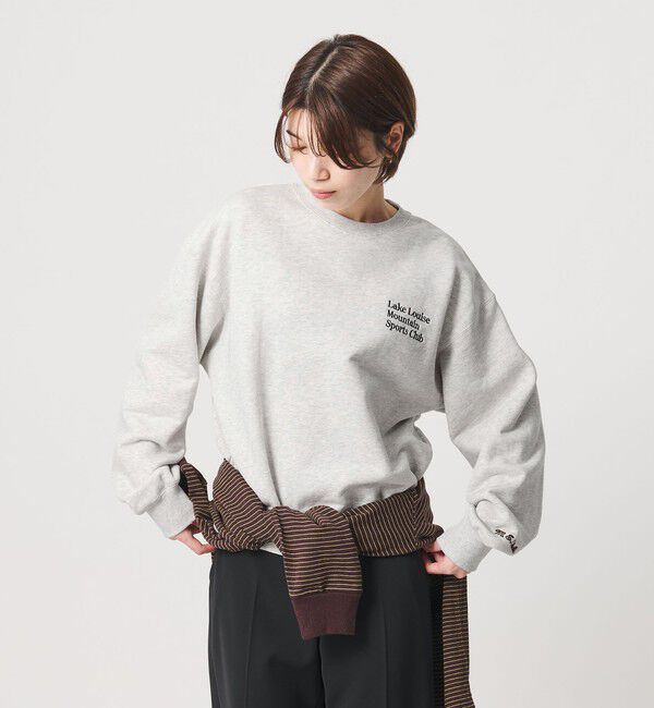 BEAUTY&YOUTH UNITED ARROWS「コットン裏毛 ロゴスウェット プルオーバー」|スウェット・ジャージ|