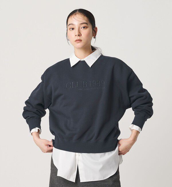 BEAUTY&YOUTH UNITED ARROWS「コットン裏毛 ロゴスウェット プルオーバー」|スウェット・ジャージ|