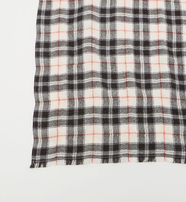 BEAUTY&YOUTH UNITED ARROWS「ウールブレンド チェック ストール」|その他|