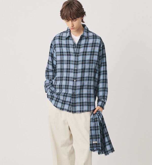 BEAUTY&YOUTH UNITED ARROWS「ウールブレンド チェック ストール」|その他|