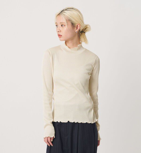 BEAUTY&YOUTH UNITED ARROWS「ポリエステルコットンテレコ メロー タートルネック カットソー」|Tシャツ・カットソー|
