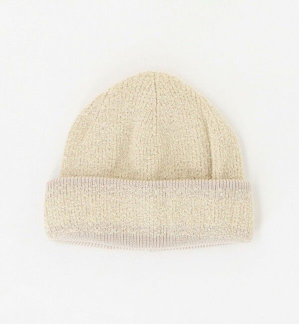 BEAUTY&YOUTH UNITED ARROWS「＜Racal＞リバーシブル ショート ニットキャップ」|ニット帽|OFF WHITE