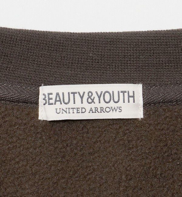 BEAUTY&YOUTH UNITED ARROWS「ウェーブ アゼ ボンディング クルーネック スウェット」|Tシャツ・カットソー|
