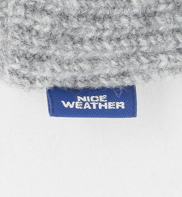 NICE WEATHER「＜NICE WEATHER＞ニットキャップ」|ニット帽|