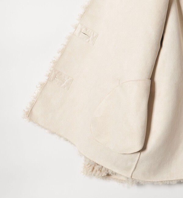 BEAUTY&YOUTH UNITED ARROWS「カーリー フェイクファー ジャケット」|その他|