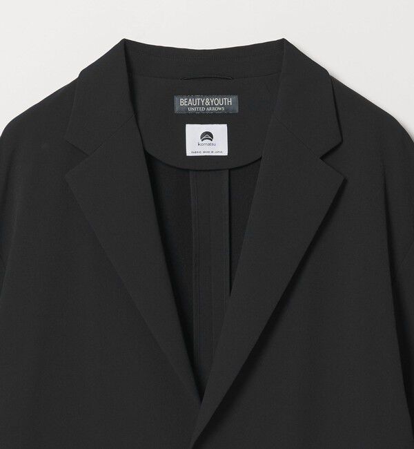 BEAUTY&YOUTH UNITED ARROWS「KOMATSU PACK URK リラックス ジャケット ストレッチ セットアップ対応 裏起毛」|テーラードジャケット|