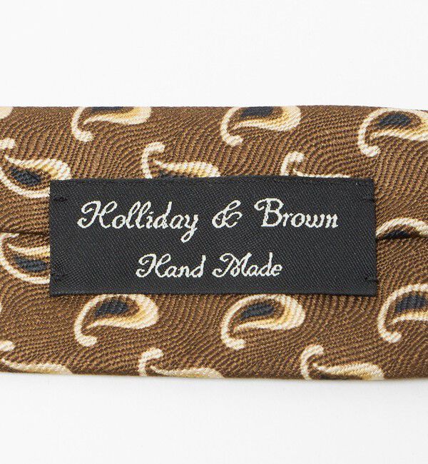UNITED ARROWS「＜Holliday＆Brown＞スモール ペイズリー ネクタイ」|ネクタイ・蝶ネクタイ|