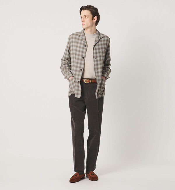 UNITED ARROWS「コーデュロイ 2プリーツ キャロット  パンツ」|その他|