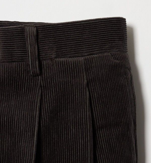 UNITED ARROWS「コーデュロイ 2プリーツ キャロット  パンツ」|その他|