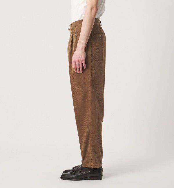 UNITED ARROWS「コーデュロイ 2プリーツ キャロット  パンツ」|その他|