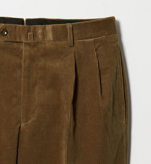 UNITED ARROWS「コーデュロイ 2プリーツ キャロット  パンツ」|その他|