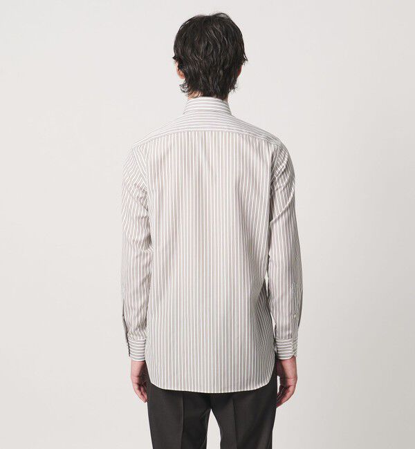 UNITED ARROWS「イージーケア AG オルタネートストライプ セミワイドカラーシャツ 抗菌防臭」|シャツ・ブラウス|