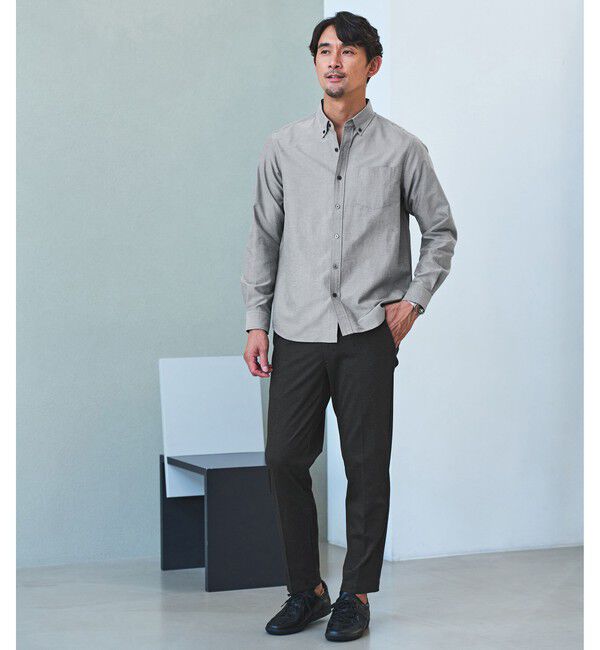UNITED ARROWS green label relaxing「【WEB限定】JUST fit デイリー オックスフォード ボタンダウン シャツ」|シャツ・ブラウス|