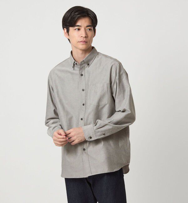 UNITED ARROWS green label relaxing「【WEB限定】JUST fit デイリー オックスフォード ボタンダウン シャツ」|シャツ・ブラウス|
