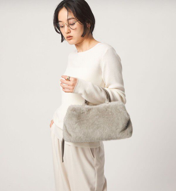 UNITED ARROWS green label relaxing「2WAY ファーライク トートバッグ」|ショルダー・メッセンジャー|