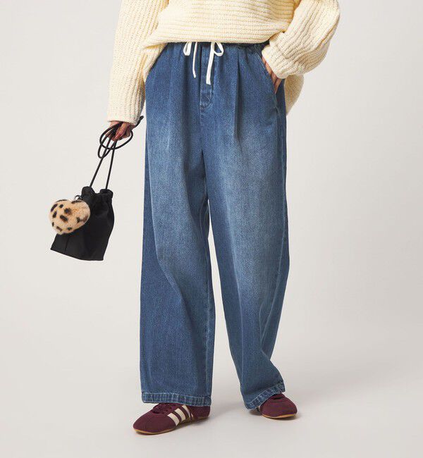 UNITED ARROWS green label relaxing「［size SHORT/TALLあり］デニム イージー パンツ」|デニム|