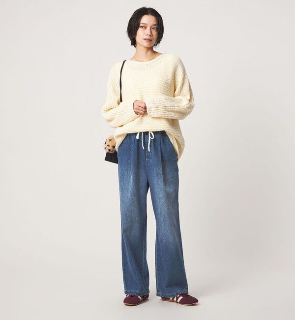 UNITED ARROWS green label relaxing「［size SHORT/TALLあり］デニム イージー パンツ」|デニム|