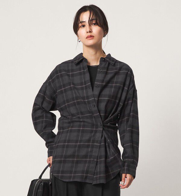 UNITED ARROWS green label relaxing「チェック ネル シャツ」|シャツ・ブラウス|
