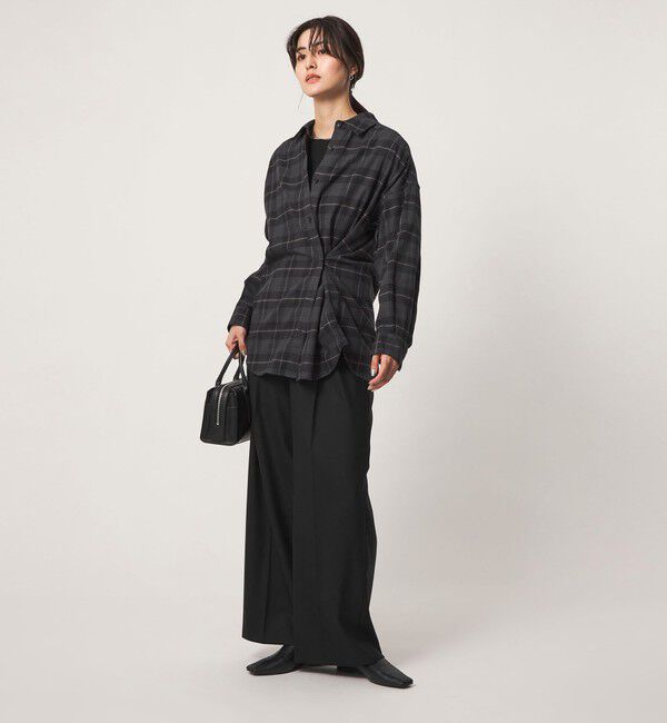 UNITED ARROWS green label relaxing「チェック ネル シャツ」|シャツ・ブラウス|