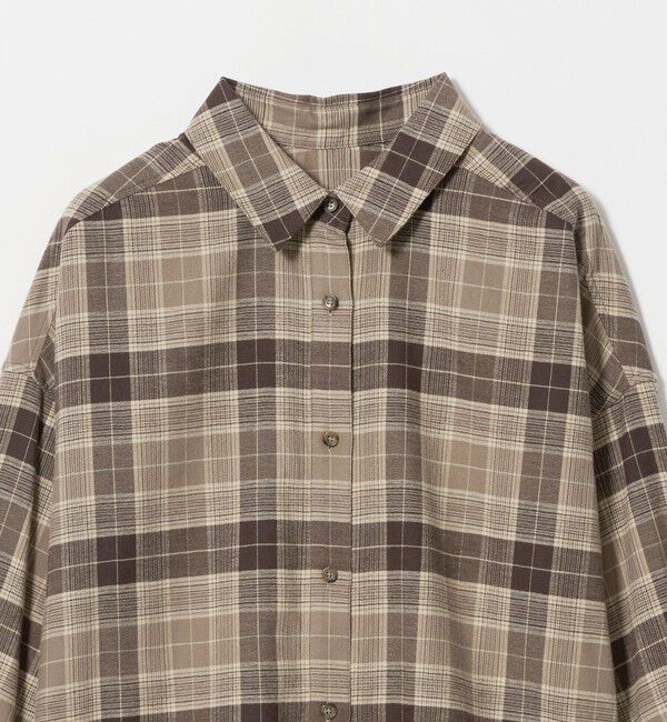 UNITED ARROWS green label relaxing「チェック ネル シャツ」|シャツ・ブラウス|