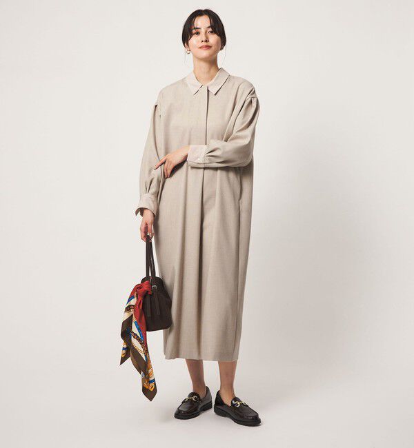 UNITED ARROWS green label relaxing「コクーン シャツ ワンピース」|ワンピース|
