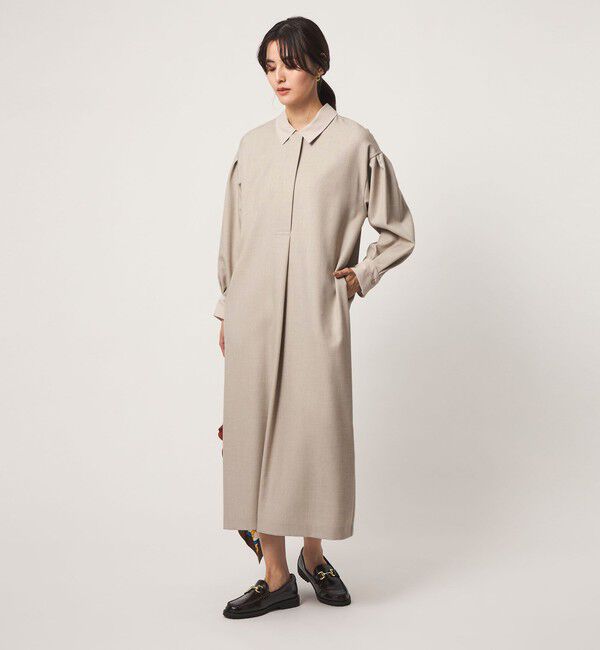 UNITED ARROWS green label relaxing「コクーン シャツ ワンピース」|ワンピース|
