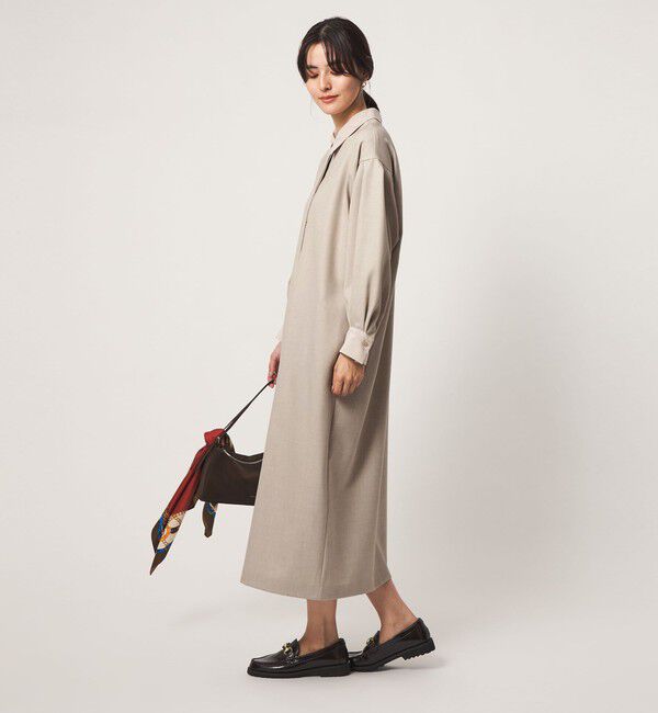 UNITED ARROWS green label relaxing「コクーン シャツ ワンピース」|ワンピース|