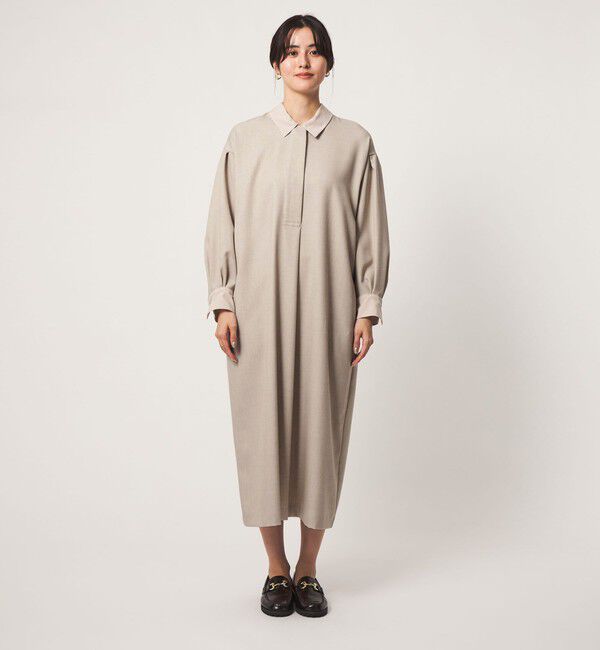 UNITED ARROWS green label relaxing「コクーン シャツ ワンピース」|ワンピース|