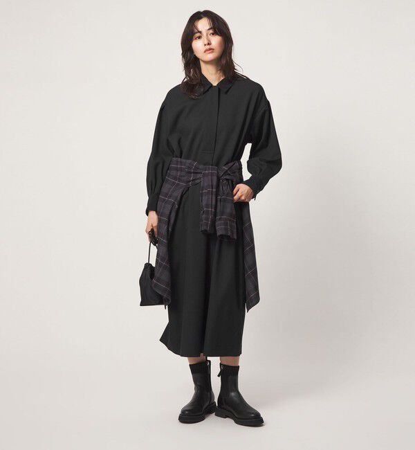 UNITED ARROWS green label relaxing「コクーン シャツ ワンピース」|ワンピース|