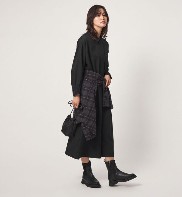UNITED ARROWS green label relaxing「コクーン シャツ ワンピース」|ワンピース|