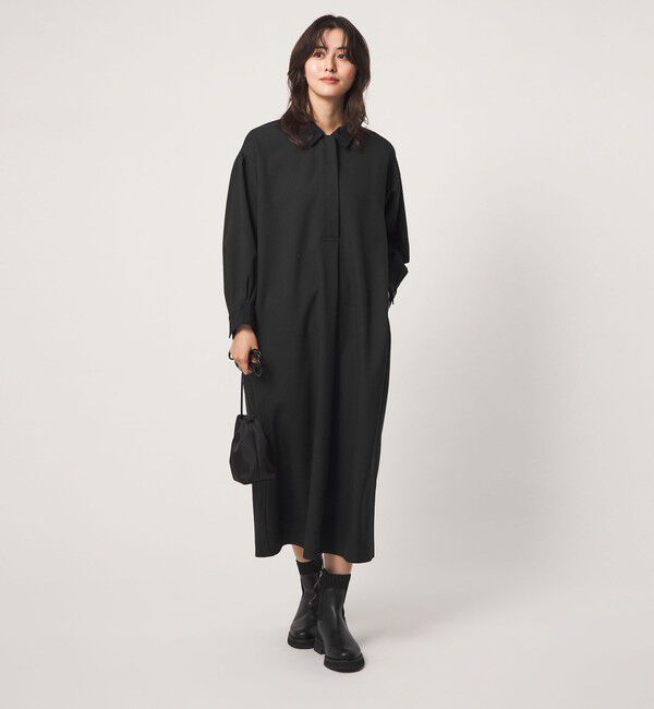 UNITED ARROWS green label relaxing「コクーン シャツ ワンピース」|ワンピース|