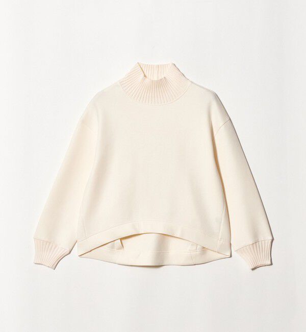 UNITED ARROWS green label relaxing「［size SHORTあり］ダンボール リブ タートルネック プルオーバー」|Tシャツ・カットソー|NATURAL