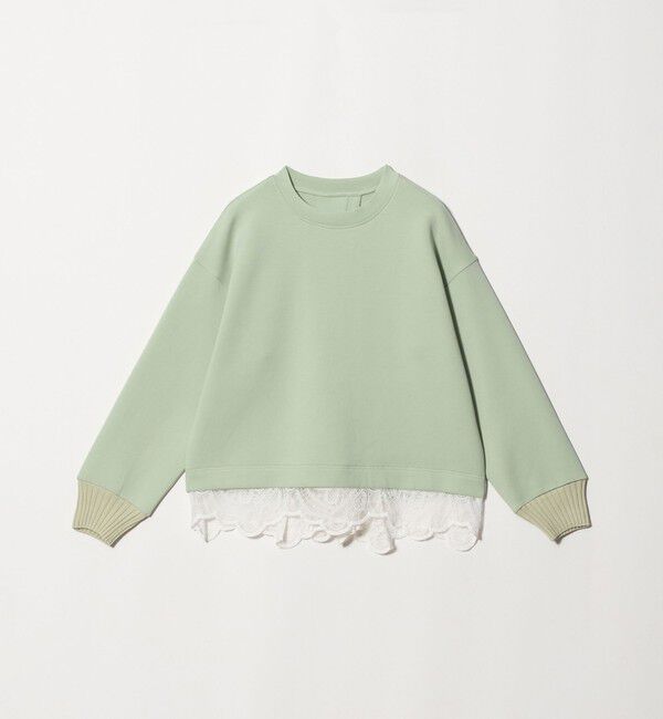UNITED ARROWS green label relaxing「ダンボール レース プルオーバー」|Tシャツ・カットソー|LIME
