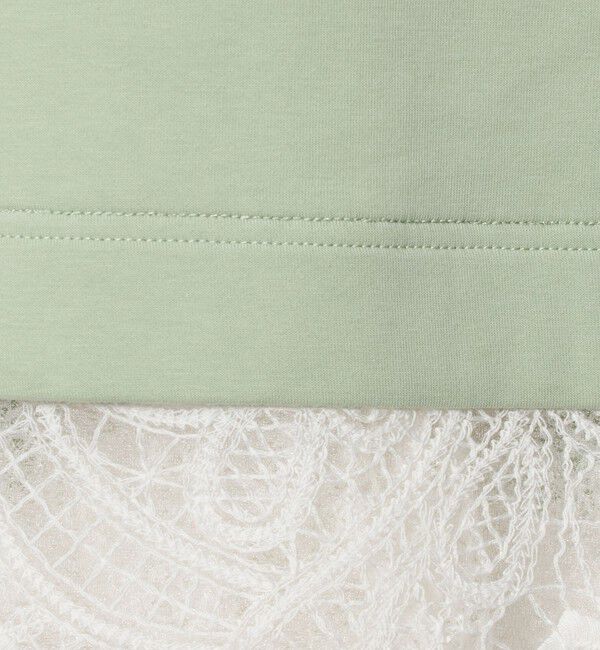 UNITED ARROWS green label relaxing「ダンボール レース プルオーバー」|Tシャツ・カットソー|