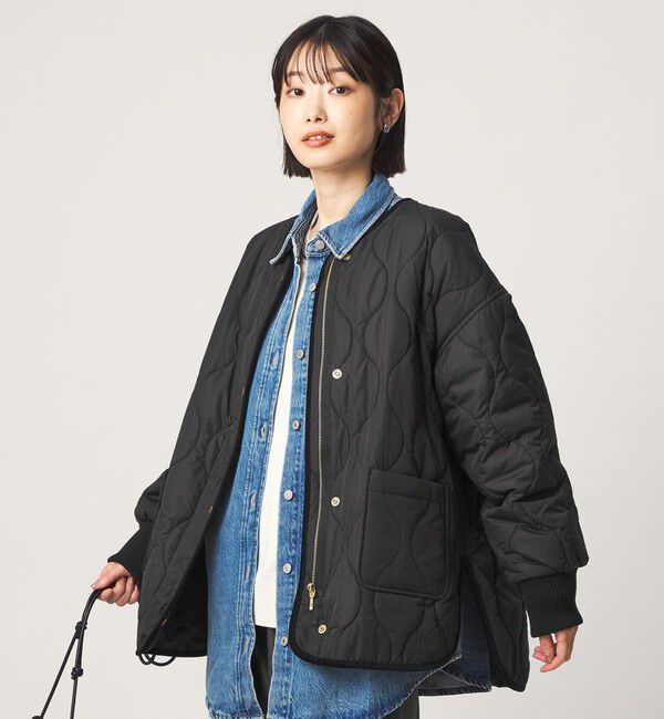 UNITED ARROWS green label relaxing「［size SHORTあり］キルティング ブルゾン ウォッシャブル 撥水」|ブルゾン・スタジャン|
