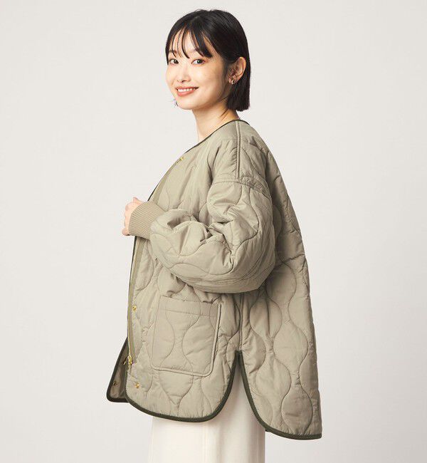 UNITED ARROWS green label relaxing「［size SHORTあり］キルティング ブルゾン ウォッシャブル 撥水」|ブルゾン・スタジャン|