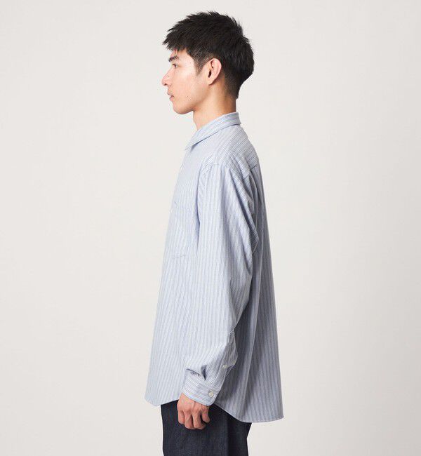 UNITED ARROWS green label relaxing「フラノ パターン ジャストルーズ 長袖 シャツ -2WAYストレッチ-」|シャツ・ブラウス|